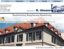 Tablet Screenshot of ib-illmann.de
